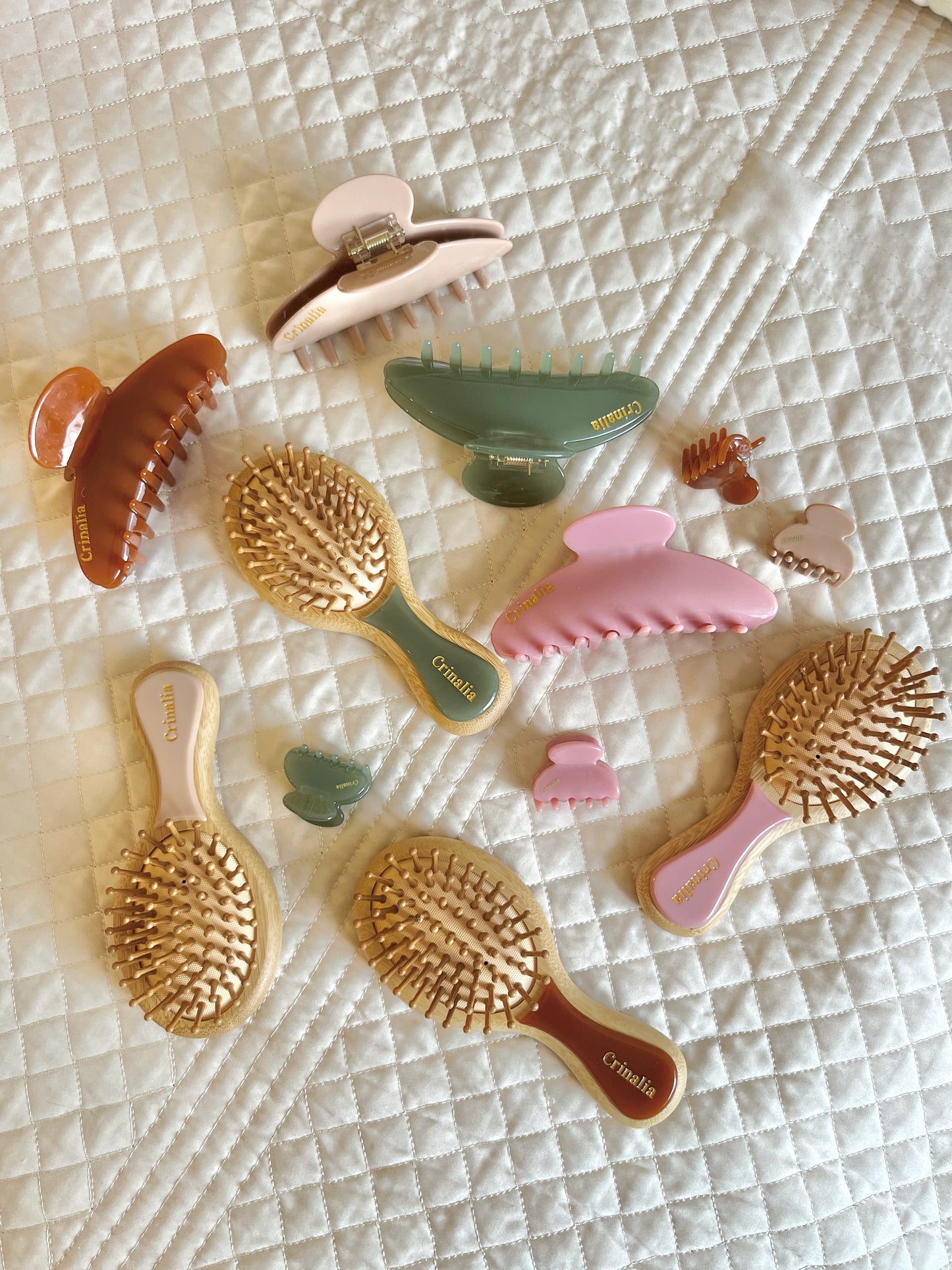 Pack of 2 mini hair claw clips