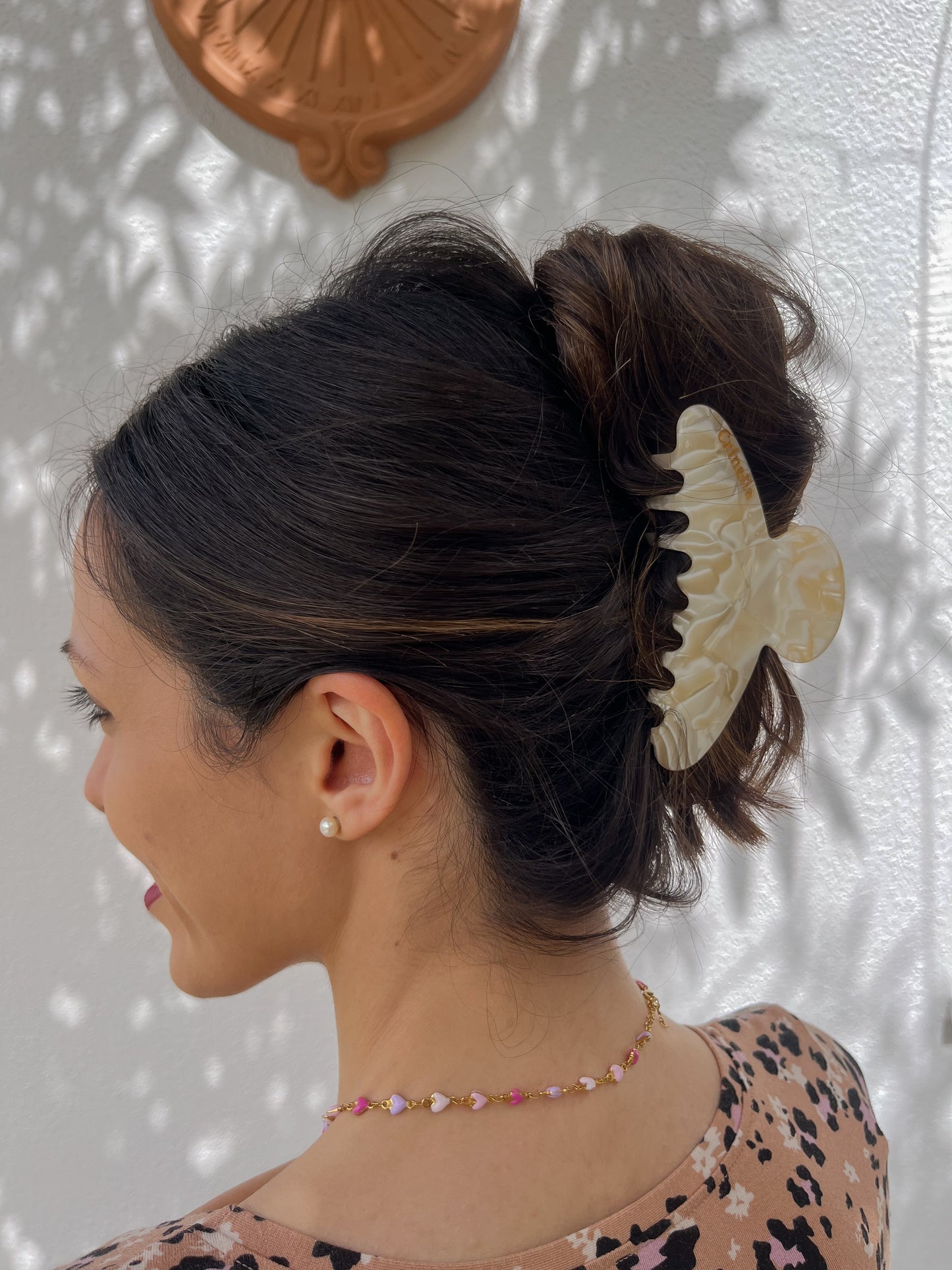 Hair clip in HONEY & CITRUS ZEST